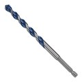 Dremel Bosch BlueGranite Turbo 3/8 in. X 6 in. L Carbide Tipped Hammer Drill Bit 1 pc HCBG12T